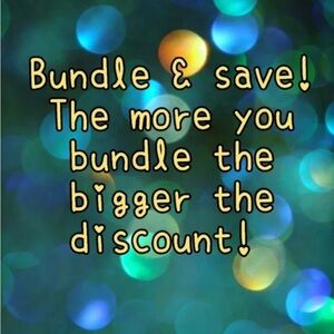 Create a bundle. The more you buy, the more you save!